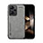 Soft Luxury Leather Snap On Case Cover DY1 for Xiaomi Redmi Note 13 Pro+ Plus 5G Gray