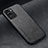 Soft Luxury Leather Snap On Case Cover DY2 for Huawei Honor 90 Lite 5G Black