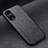 Soft Luxury Leather Snap On Case Cover DY2 for Huawei Honor X5 Plus Black