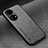 Soft Luxury Leather Snap On Case Cover DY2 for Huawei P50 Pro Gray