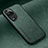 Soft Luxury Leather Snap On Case Cover DY2 for Huawei P60 Art Green