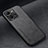 Soft Luxury Leather Snap On Case Cover DY2 for Vivo Y35 4G Black