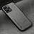 Soft Luxury Leather Snap On Case Cover DY2 for Xiaomi Redmi Note 12 Turbo 5G Gray