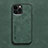 Soft Luxury Leather Snap On Case Cover DY3 for Apple iPhone 13 Pro Green