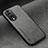 Soft Luxury Leather Snap On Case Cover DY3 for Huawei Honor 70 5G Gray