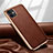 Soft Luxury Leather Snap On Case Cover for Apple iPhone 12