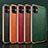 Soft Luxury Leather Snap On Case Cover for Apple iPhone 12 Mini