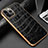 Soft Luxury Leather Snap On Case Cover for Apple iPhone 14 Pro Black