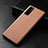 Soft Luxury Leather Snap On Case Cover for Huawei Honor 30 Pro Orange