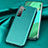 Soft Luxury Leather Snap On Case Cover for Huawei P40 Lite 5G Green