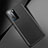 Soft Luxury Leather Snap On Case Cover for Huawei P40 Pro Black