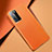 Soft Luxury Leather Snap On Case Cover for Huawei P40 Pro Orange