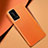 Soft Luxury Leather Snap On Case Cover for Huawei P40 Pro+ Plus Orange