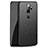 Soft Luxury Leather Snap On Case Cover for Oppo A5 (2020) Black