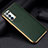 Soft Luxury Leather Snap On Case Cover for Oppo Find X3 Lite 5G Green