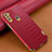Soft Luxury Leather Snap On Case Cover for Samsung Galaxy A11 Red