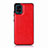 Soft Luxury Leather Snap On Case Cover for Samsung Galaxy A51 5G Red