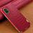 Soft Luxury Leather Snap On Case Cover for Samsung Galaxy A71 4G A715 Red