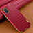 Soft Luxury Leather Snap On Case Cover for Samsung Galaxy A71 5G Red