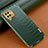 Soft Luxury Leather Snap On Case Cover for Samsung Galaxy F12 Green