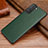 Soft Luxury Leather Snap On Case Cover for Samsung Galaxy S21 5G Midnight Green