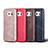 Soft Luxury Leather Snap On Case Cover for Samsung Galaxy S7 Edge G935F