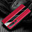 Soft Luxury Leather Snap On Case Cover for Xiaomi Mi 10 Red