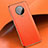 Soft Luxury Leather Snap On Case Cover for Xiaomi Poco F2 Pro Orange