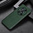 Soft Luxury Leather Snap On Case Cover GS1 for Huawei Honor Magic3 5G Green