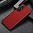 Soft Luxury Leather Snap On Case Cover GS1 for Huawei Nova 9 SE Red