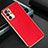 Soft Luxury Leather Snap On Case Cover GS1 for Oppo Reno6 5G Red