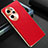 Soft Luxury Leather Snap On Case Cover GS2 for Huawei Honor 100 Pro 5G Red