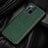 Soft Luxury Leather Snap On Case Cover GS2 for Oppo Find X3 Pro 5G Green