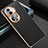 Soft Luxury Leather Snap On Case Cover GS2 for Oppo Reno11 Pro 5G Black