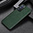 Soft Luxury Leather Snap On Case Cover GS2 for Oppo Reno6 5G Green