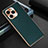 Soft Luxury Leather Snap On Case Cover GS3 for Huawei Honor 60 SE 5G Green