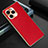 Soft Luxury Leather Snap On Case Cover GS3 for Huawei Honor 60 SE 5G Red