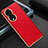 Soft Luxury Leather Snap On Case Cover GS3 for Huawei Honor 80 5G Red