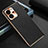 Soft Luxury Leather Snap On Case Cover GS3 for Huawei Honor 80 SE 5G Black