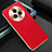 Soft Luxury Leather Snap On Case Cover GS3 for Huawei Honor Magic5 5G Red