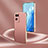 Soft Luxury Leather Snap On Case Cover GS4 for Oppo Reno7 Pro 5G Pink