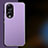 Soft Luxury Leather Snap On Case Cover JB1 for Huawei Honor 90 5G Purple