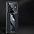 Soft Luxury Leather Snap On Case Cover JB1 for Vivo X80 Pro 5G Black