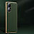 Soft Luxury Leather Snap On Case Cover JB2 for Huawei P50 Green