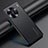 Soft Luxury Leather Snap On Case Cover JB3 for Vivo X90 5G Black