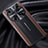 Soft Luxury Leather Snap On Case Cover JB6 for Huawei Mate 50 Brown