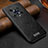 Soft Luxury Leather Snap On Case Cover LD1 for Huawei Honor Magic4 Pro 5G Black