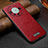 Soft Luxury Leather Snap On Case Cover LD1 for Huawei Mate 60 Pro+ Plus Red