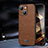 Soft Luxury Leather Snap On Case Cover LD2 for Apple iPhone 15 Plus