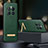 Soft Luxury Leather Snap On Case Cover LD2 for Huawei Mate 50E Green